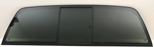 Aftermarket Manual Back Sliding Window Slider Glass Replacement For Dodge Ram...