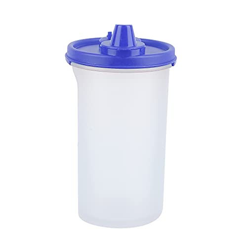 Image of Cutting EDGE 585 ML Smart Slim Oil Dispenser Airtight Light Blue (Set of 1) | BPA free food grade plastic material, recommended for storing oil, vinegar, Water, sauces, juice, kitchen Storage