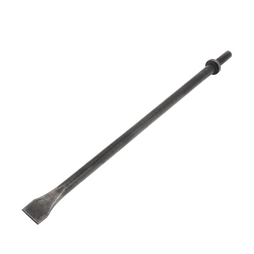 Martillo de aire 4 unids/lote Air Hammer Head Air Chisel Acero duro Impacto Sólido Martillo Herramienta Neumática Herramienta for golpear/eliminación de oxidación(350mm Flat)