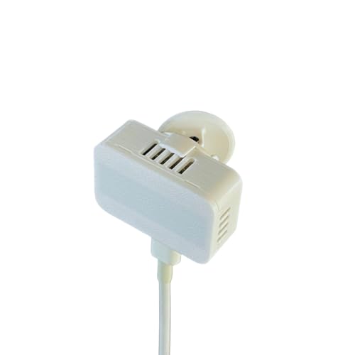 Image of AKAMATIS Human Presence Sensor v2.2 for Home Assistant, mmWave Radar Smart Motion Sensor, Adjustable Sensitivity, WiFi (Seeed C3, External Antenna + LD2410B) (White, 1 Pack (Sensor + Wall Mount))