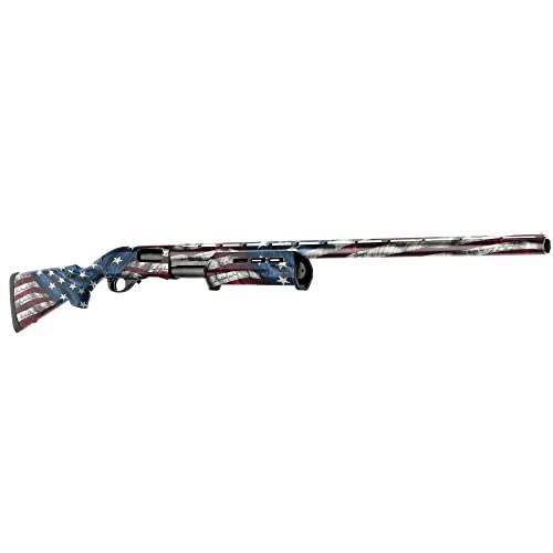 GunSkins Shotgun Skin - Premium Vinyl Wrap with Precut Pieces - Easy to Install - Fits Single Barrel Shotguns - 100% Waterproof Non-Reflective Matte Finish - Made in USA - Proveil Victory