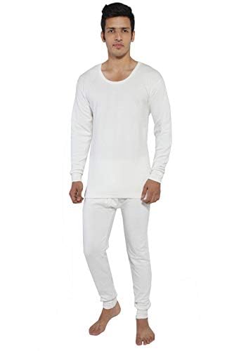 wako Men's Full Sleeve Thermal and Pajama Set (Off-White)-picture-39