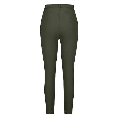 Women's High Waisted Skinny Denim Jeans Hyper Ultra Stretch Comfy Skinny Work Casual Trousers Butt Lifting Jeans4