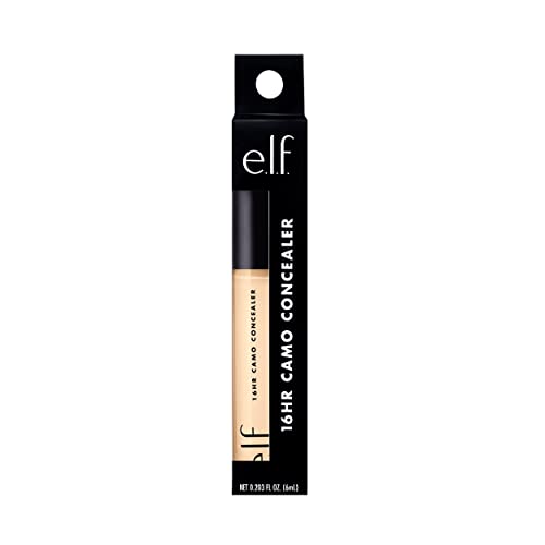 e.l.f. 16HR Camo Concealer, Full Coverage & Highly Pigmented, Matte Finish, Fair Warm, 0.203 Fl Oz (6mL) - Image 4