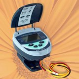 Gre GALCON - Programador DC 4 Galcon Riego Jardin Funcionamiento a Pilas