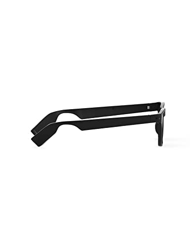 Image of Titan EyeX Smart Frame for Men and Women with Polarized UV Protected Black Colored Eyeglasses with Music,Calls, Step count and More with EyeX Mobile App.