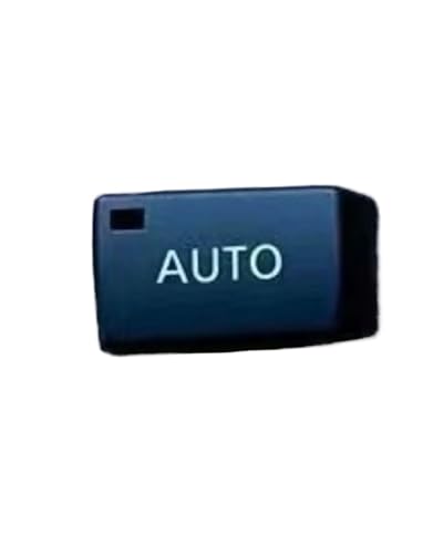 Temperature Adjustment Knob Air Conditioner A/C Cover AUTO Switch ON Off Button Panel Cover Climate Control HVAC (ECON)
