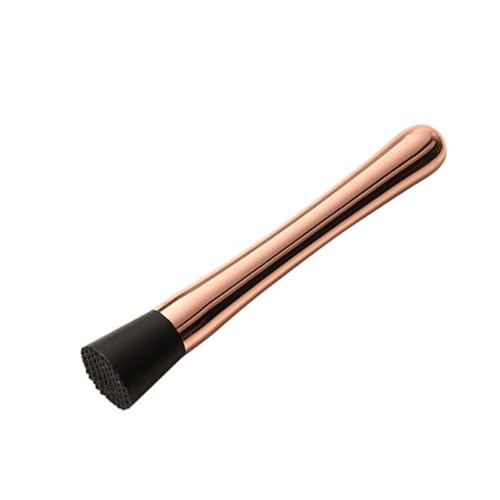 COLLBATH Crushed Popsicles Handy Cocktail Muddler Drink Shakers Cocktail Mojitos Muddler Bar Muddler Tool DIY Muddler Fruit Cocktail Bar Spoon Cocktail Stick Drink Mixer Kit Stainless Steel
