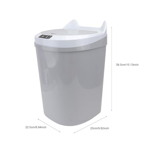 Papelera automática con sensor Beaupretty 17l recargable miniatura 2