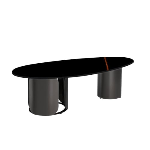 Image of Wakefit Preanger Coffee Table I Marble Finish I Vitrified Tile Top I St. Laurent