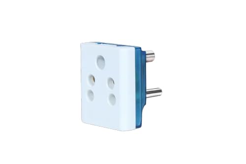 seliya multi plug socket travel adapter with universal socket, multi plug extension socket | set of 4 | (adp-1213)
