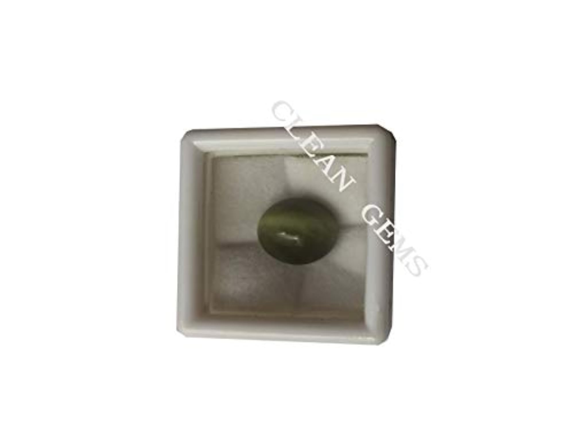 Certified Natural Cats Eye (Lahsuniya) Yellow Colour Gemstone