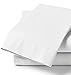 White Classic White Cotton Pillow Cases Standard Size Set of 12, Heavy Weight Quality Pillowcase with T-180 Thread Count, Elegant Double Stitched Tailoring Pillowcases, Pillow Covers 20x30 Inch