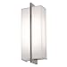 AFX Lighting APS051314LAJUDWG-LW Apex Sconce, Weathered Grey Finish with Linen White Shade