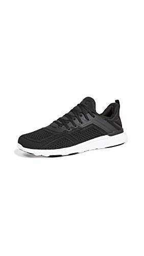 APL: Athletic Propulsion Labs Women's Techloom Tracer Sneakers, Black/White, 8 Medium US