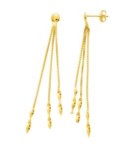 LAORA - Pendientes de oro - 750/00 - Pendientes de oro amarillo - LAORA, Oro amarillo