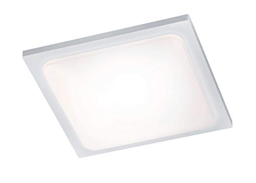 Preisvergleich Produktbild Trio Leuchten LED Außenleuchte Trave 620160101, Aluminium weiß, 1x 18 Watt