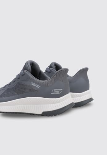 Image of Skechers BOBS from Squad 4-118423 Men's Slip On, 7.5 D(M) US, Charcoal