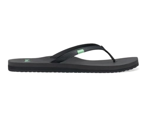 Image of Sanuk Yoga Joy Womens Flip Flops | Yoga Mat Footbed | Sandals for Women | Womens Yoga Sandals | Women's Beach Sandals