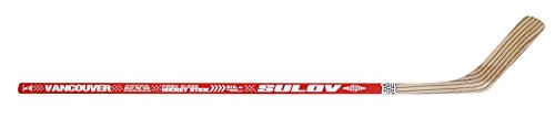 SULOV HOKEJSUL115L - Palo de hockey sobre hielo, lanzamiento izquierdo, 115 cm, color rojo