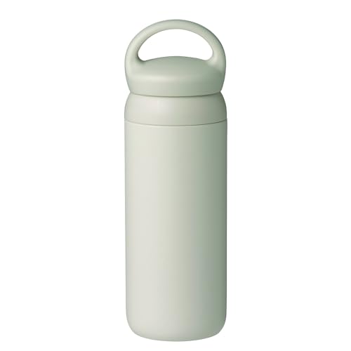 KINTO 21091 Day-off Tumbler 16.9 fl oz (500 ml) White Double Wall Vacuum Construction Hot and Cold Insulation Water Bottle