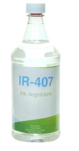 Screen Printing Ink Remover/Degradent IR-407 KorChem for Screen Printing (32oz / 1 Quart)