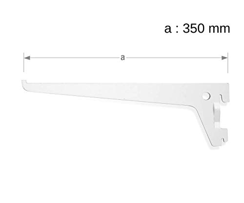 Simple Console Table 350 mm White - Image 2