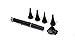 PrimaCare DL-4112 Mini Diagnostic Otoscope Kit with High Resolution LED Ear Light