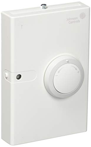 Series ZFR1800 Wireless Room Temperature Sensor, Warmer/Cooler (+/-) Setpoint Adjustment, 10 mW Transmission Power