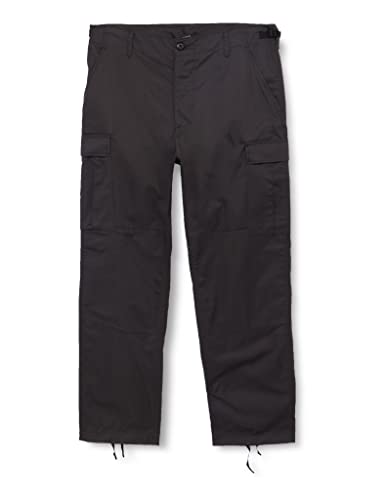 Mil-Tec US Feldhose Typ BDU • Taktische Herren Cargohose mit 6 Taschen & Knieverstärkung • Robuste Einsatzhose aus Baumwolle & Polyester • Verstellbare Bundweite & Beinabschluss mit Zugband