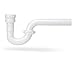 Plumb Pak 200QLK Push Fit 1-1/4-in. Bathroom P-Trap, White