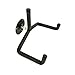 LIFKOME 1pc Guitar Wall Hanger Black Metal Display Stand for Acoustic Electric Bass and Ukulele Easy Installation and Safe for All String Instruments