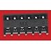 Molex Header Connector,PCB Mount,Plug,15 Contacts,SKT,0.1 Pitch,pc Tail Terminal,Locking - 44812-0015