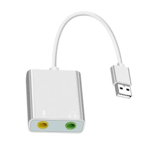 USB - 3.5mm TEh A_v^[APC/bvgbvpOtXeI TEh J[hA}CNΉ USB - wbhtH A_v^[