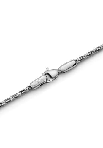 Image of Daniel Wellington Tide Mesh Bracelet - Premium 316L Stainless Steel Cable Bracelet for Women and Men, Stackable, Lobster Clasp