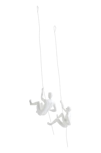 JOTEX Human Climbers Dekorative Figuren, 2er-Set Turner für Wanddeko,...