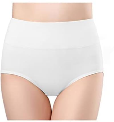 Women's High Waisted Cotton Underwear Ladies Soft Briefs Panties | Women Antibacterial Cotton Hipster Panty | Women's Seamless High -Rise Panties Hipster| Pack of 1-image-18
