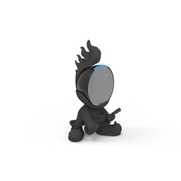 Splin Suporte Stand De Mesa para Alexa Smart Speaker Echo POP -Amazon- Star Boy (preto)