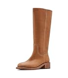 Steve Madden Women's Riggs Knee High Boot, Banana Leather, 7.5