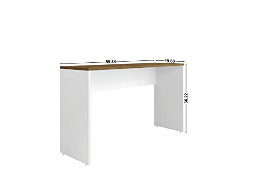 Image of Manhattan Comfort Eiffel Garage Work Station Cabinet Organizers and Storage, Set of 3, White