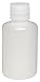 Wheaton 209167 Polypropylene Leak Resistant Narrow Mouth Bottle, 4oz With 24-410 Screw Cap, Natural, Autoclavable, 50mm Diameter x 101mm Height (Case Of 72)