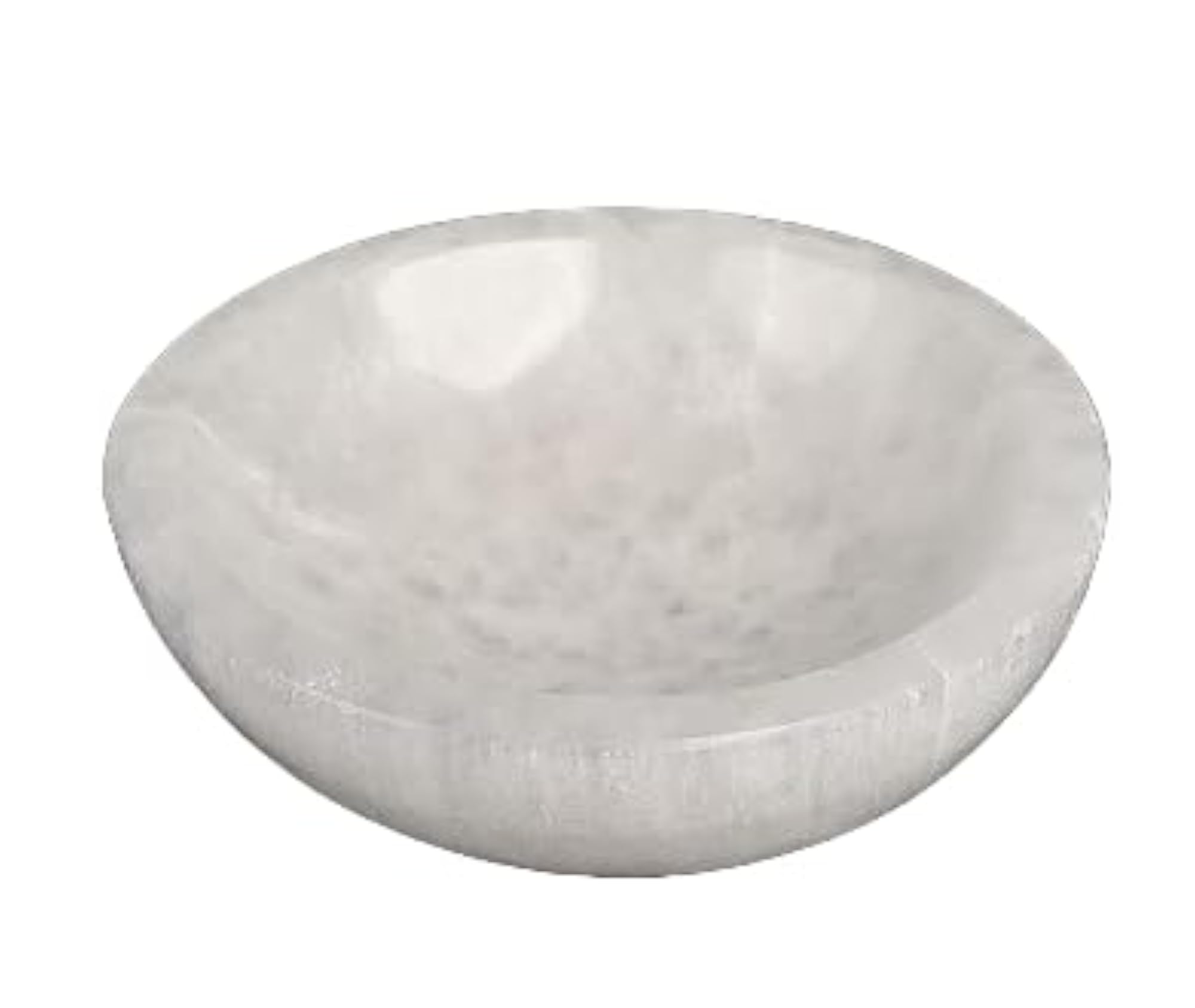 Selenite Decorative Crystal Bowl for Energy Cleansing