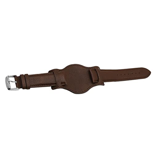 Bracelet montre cuir homme noir rétro classique en vachette top