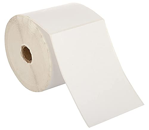 Image of HQMS Direct Thermal Barcode Labels Stickers -(4 x 6 inches x 400 Label per Rolls) (1 Roll)