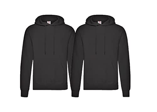 Fruit of the Loom Pullover Kapuzen Herren Sweatshirt Hoodie Hoody, 2X...