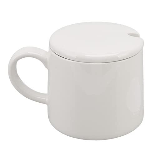 Semme Semme Biurkowy Podgrzewacz do Kawy z ładowaniem, Zestaw Kubków o Temperaturze 50°C do Użytku Domowego i Biurowego (WHITE) (WHITE)