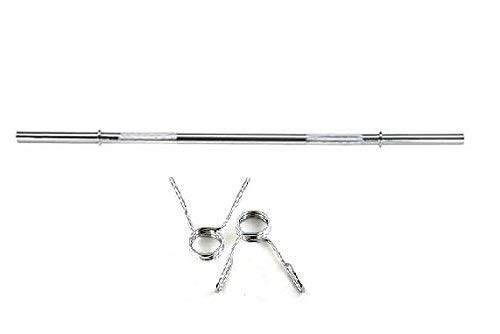 Body Maxx 4 Feet *20MM* Weight Bar with 2 Spring Locks