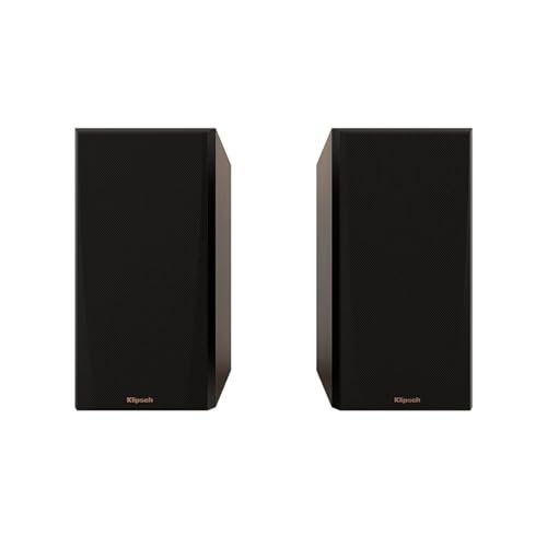 Image of Klipsch Reference Premiere RP-500M II Walnut Bookshelf Speakers