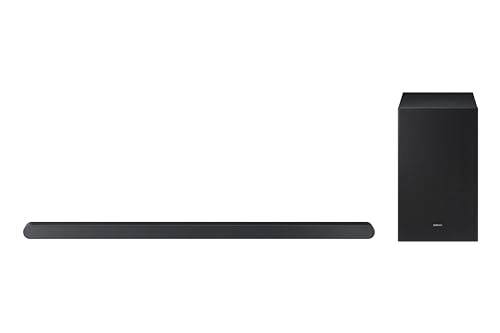 Image of SAMSUNG HW-S700D /ZC Slim series Soundbar with Wireless Dolby Atmos, DTS Virtual: X, Game Mode Pro, Built-in Voice Assistant, Black color [Canada Version] (2024)