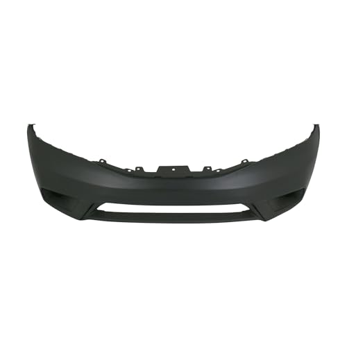 Image of FitParts Compatible with Honda Pilot 2012-2015 Front Bumper Cover | Primed, With Fog Light Holes, Ready to Paint, OEM 04711SZAA70ZZ, HO1000285